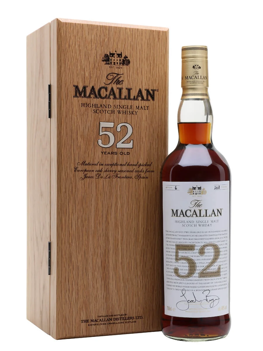Macallan 52 Year Old Macallan 52 Year Old
