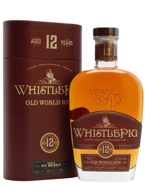 WhistlePig 12 Year Old Old World Rye Whiskey WhistlePig 12 Year Old Old World Rye Whiskey